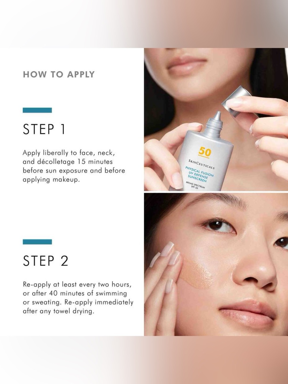 NEW SPF 50 SkinCeuticals Physical Fusion UV Defense Tinted Mineral Sunscreen - Picture 9 of 12